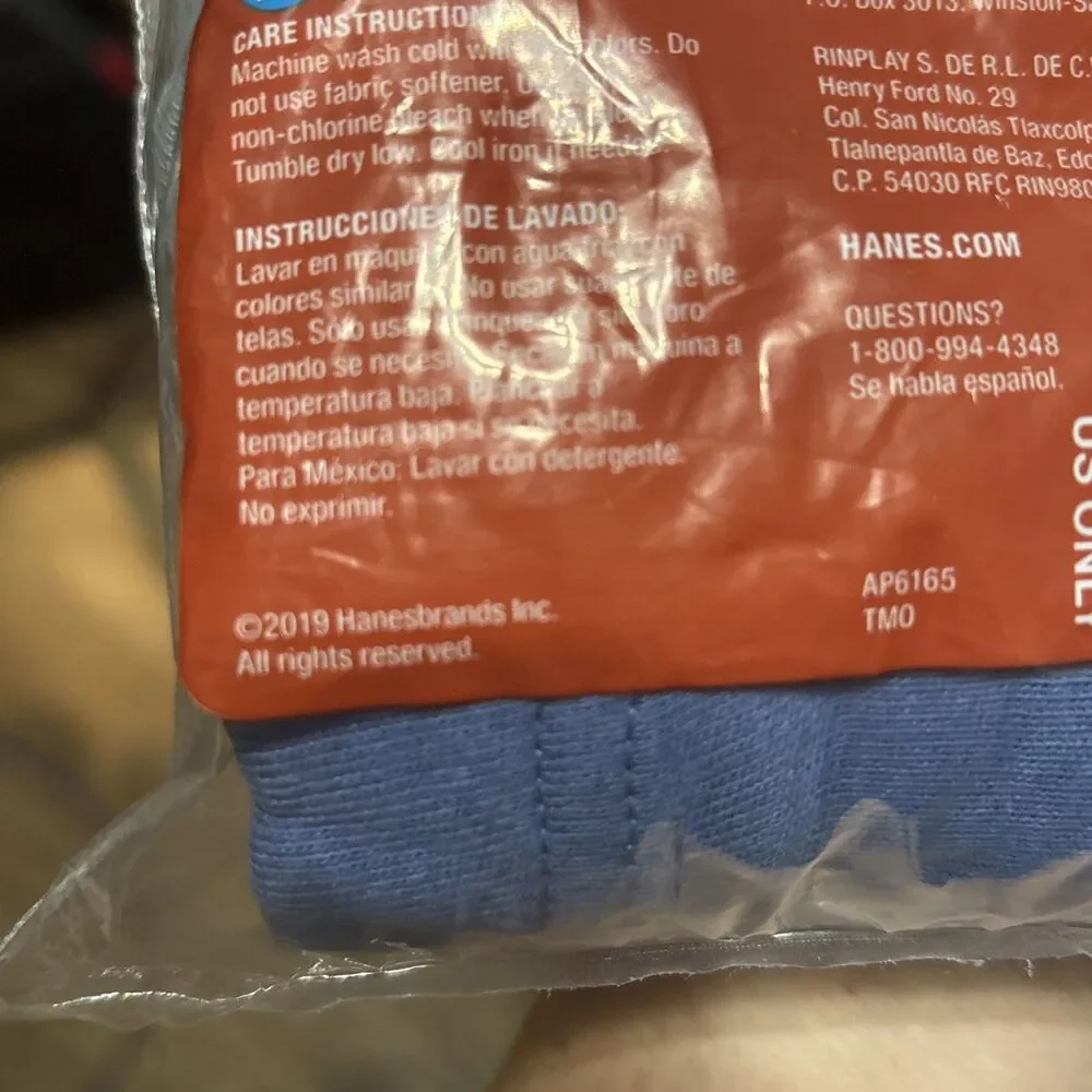 Hanes new old